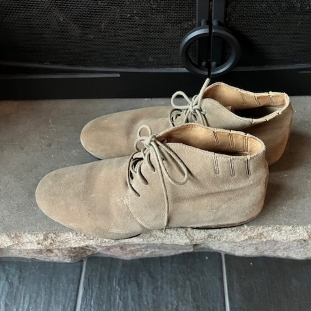 Cole Haan G-Series Beige Suede Chukka Boots Size 12